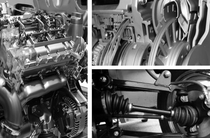 Engine  & Transmissions And Drive Axles